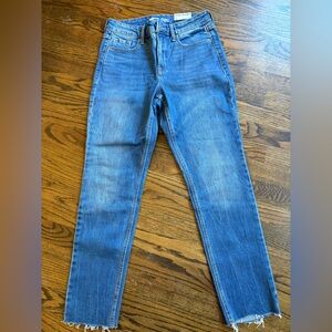 Old Navy Blue Power Straight Jeans